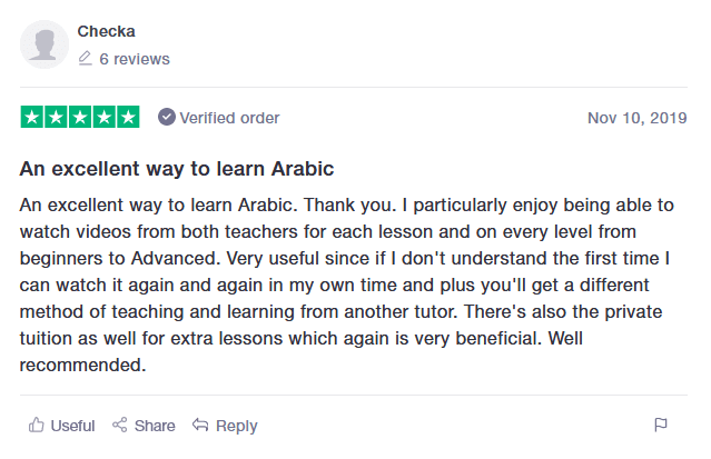 Learn Arabic online review 5