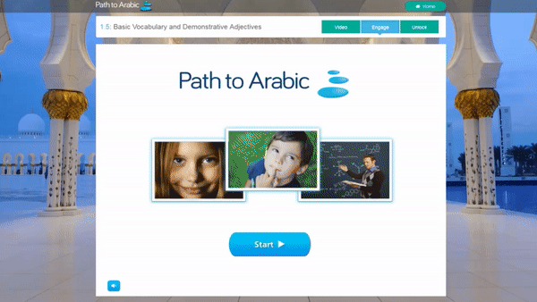 Learn Arabic Engage Online